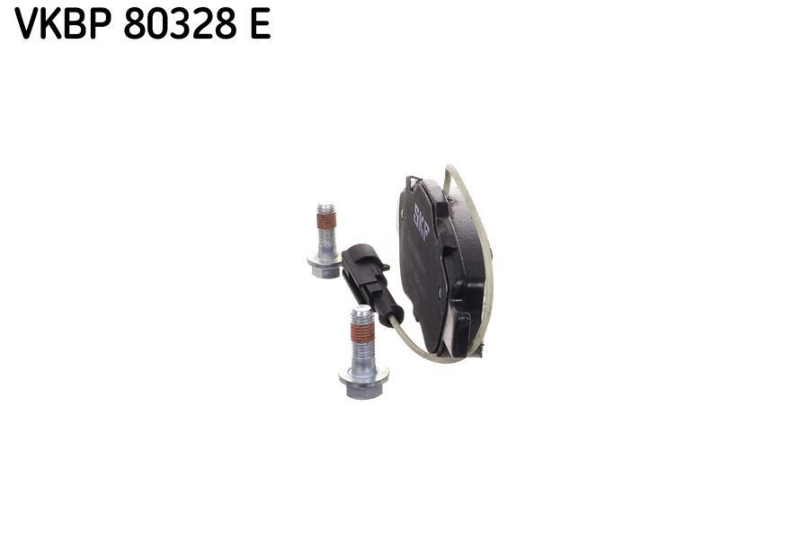 Jeu de 4 plaquettes de frein SKF ref. VKBP 80328 E